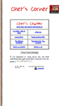 Mobile Screenshot of chetscorner.com