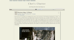 Desktop Screenshot of chatter.chetscorner.com