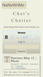 Mobile Screenshot of chatter.chetscorner.com